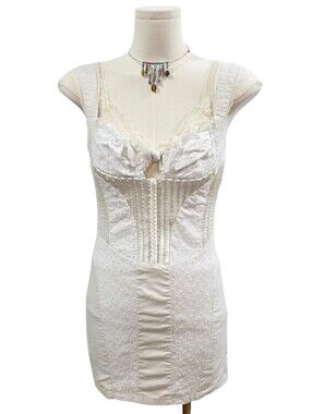 With Jean Eyelet White Dress